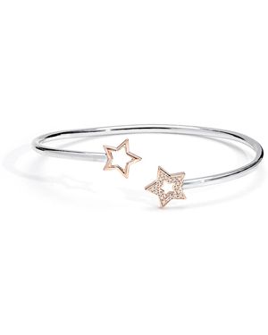 Kaizarin Open Stars Bangle - Metallic