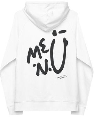 Anchor and Crew Twelve Me.N.U Editions Organic Cotton Hoodie - White