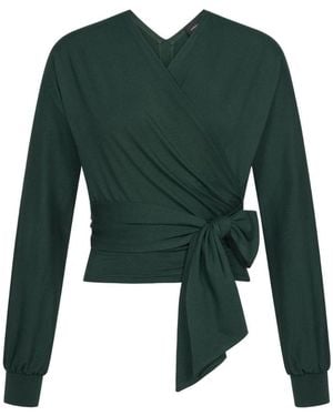 Marianna Déri Wrap Shirt - Green