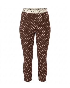 Befitnesslou Capri Cb Polkadot & Off - Brown