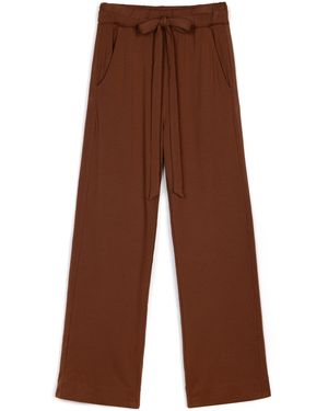 Weartwo London Goddess Wide Leg Trousers, Praline - Brown