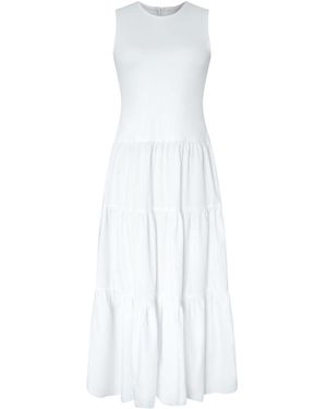 Kathy C Vang Millie Maxi Dress - White