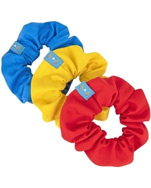 Mokuyobi Primary Scrunchie Three Pack - Red