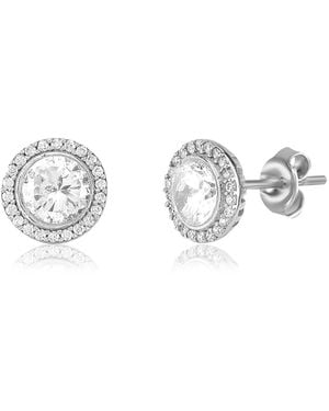 BY EDA DOGAN Minimal Stud Earring - Metallic