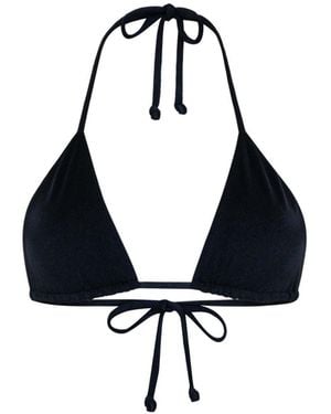 Chaude Swimwear Toni Triangle String Top - Black