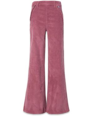 NOEND Dina High Waisted Wide Corduroy - Pink