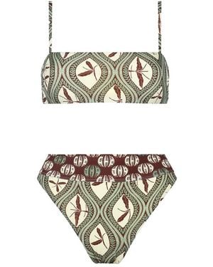 Aguaclara Bedouine Bandeau Top - Metallic