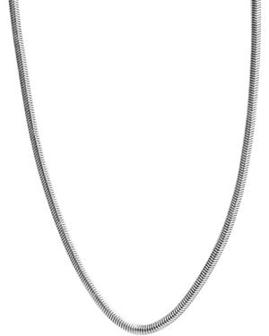 FV Jewellery Steel Me Snake Chain - Metallic