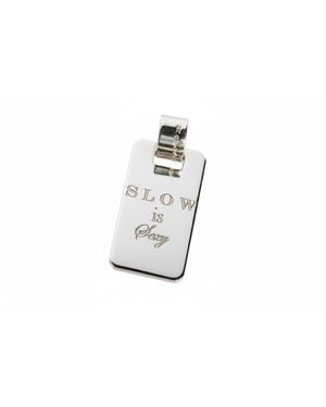 Florentis Jewellery Slow Is Sexy Pendant - Black