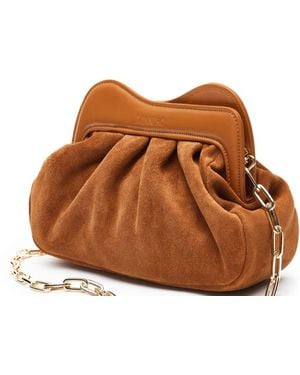 Danni Ro Lisbon Baby Clutch Suede - Brown
