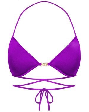 Cherina Beachwear Llc Seinna Bikini Top - Purple