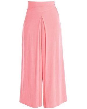 carlton jones Pleated Palazzo Pant - Pink