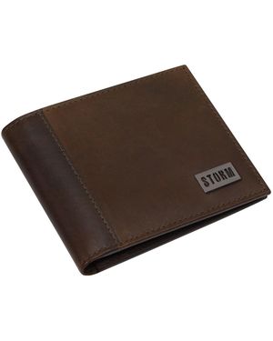 Storm Odin Leather Wallet - Brown
