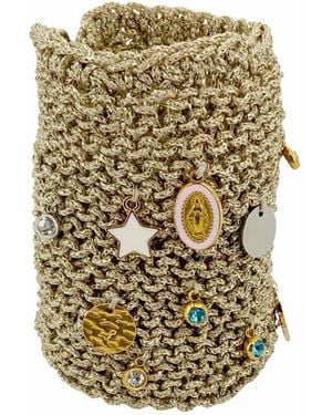 Hilo De Mar Catalina Bracelet With Charms - Green