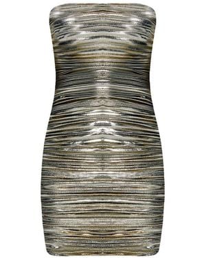 Nur Karaata Chateau D Artigny Mini Dress - Green