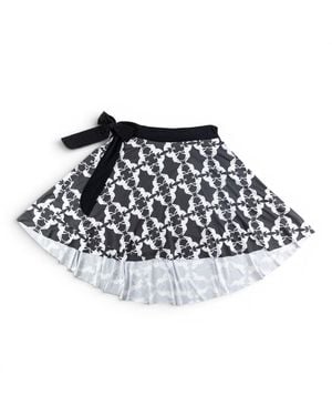 FORZA CAVALLO Mirror Horse Wrap Skirt - Black