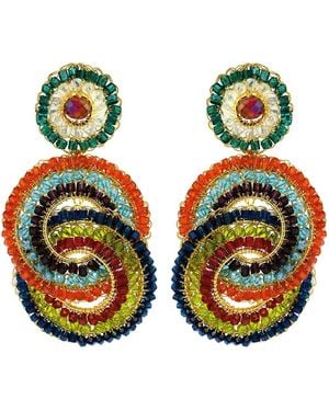 Lavish by Tricia Milaneze Multicolour Loki Handmade Earrings