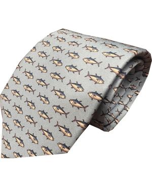 Lazyjack Press Big Kahuna Tie - Gray