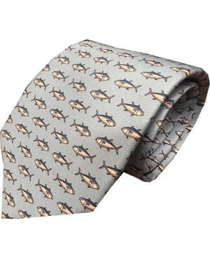 Lazyjack Press Big Kahuna Tie - Gray
