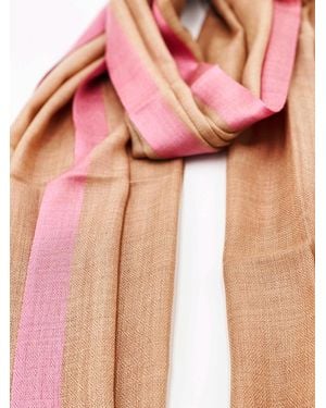 Transcend Neutrals Cashmere Scarf - Pink