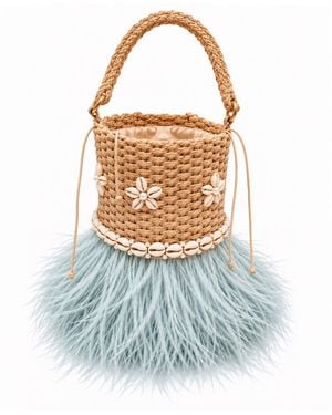 Lalinde St. Barths Bucket Bag - Blue