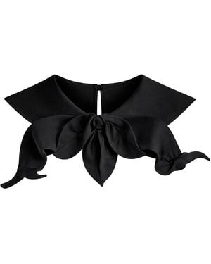 Julia Allert Adjustable Sculptural Collar – - Black