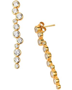 Zynnia Collective Splatter Earrings - Metallic
