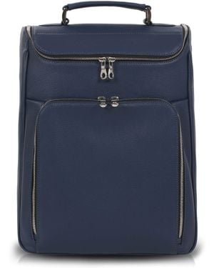 Luis Steven Medium Laptop Pack - Blue