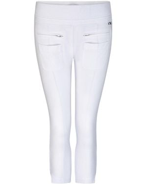 Dref New York Crop Legging Pant - White