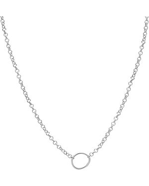 Tory Long The Circle Necklace - Metallic