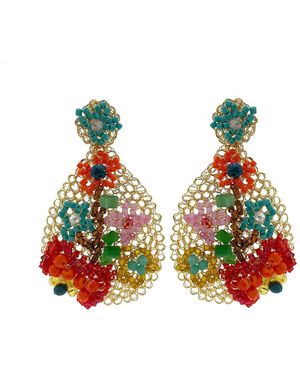 Lavish by Tricia Milaneze Multicolour Florence Handmade Earrings