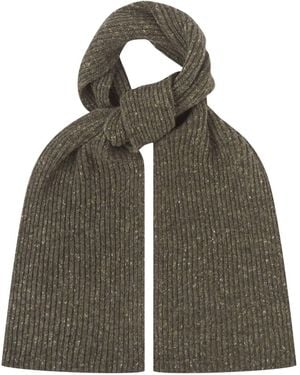 Uskees Donegal Wool Scarf - Green