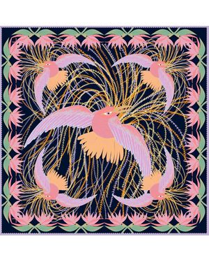 Creature Marseille Birds Of Paradise Pastel - Blue