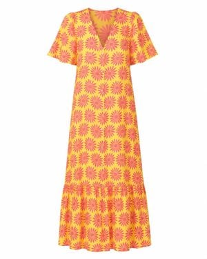 Mind Traveler Mica Dress - Orange