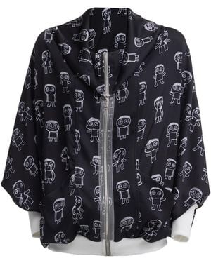 Julia Allert Art Print Bomber Jacket – - Black