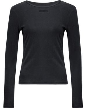 Audrey Vallens Avlw Rib Top - Black