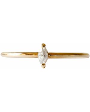 Lee Renee Moissanite Marquise Ring - Metallic