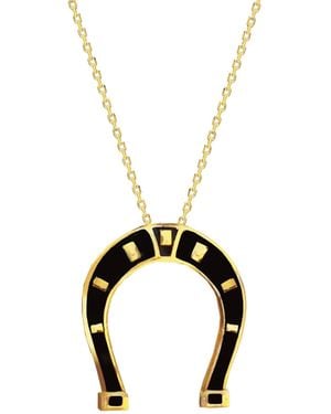 Nowart Jewelry Horseshoe Necklace - Metallic