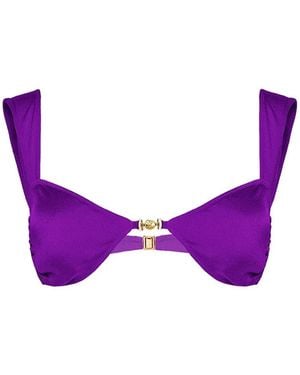 Cherina Beachwear Llc Sophie Bikini Top - Purple