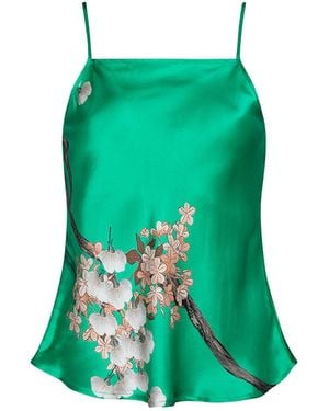 Aguaclara Jade Camisole - Green