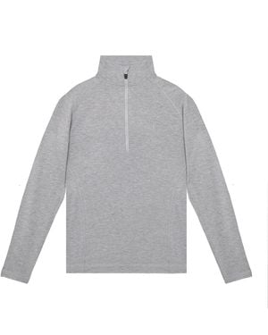 The Koozy Ali Long Sleeve Half-Zip - Gray