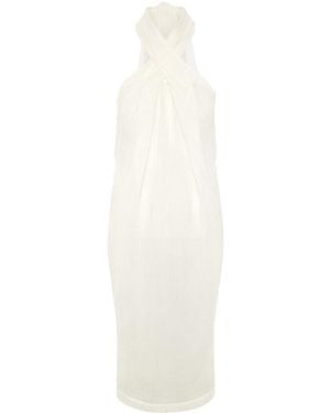 The Summer Edit Bella Bandeau Dress - White