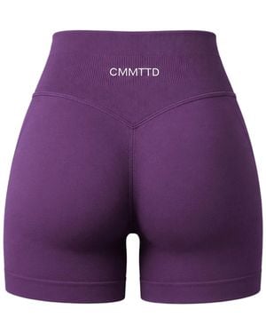 Cmmttd Seamless Sculpt Short - Purple