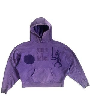 Achilles and the Tortoise Achilles Hoodie - Purple