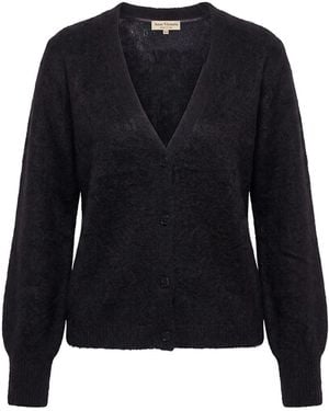 Anse Victorin Lena Cashmere Silk Cardigan - Black