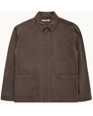 Walter Denim Limited Chocolate Lotus Workshirt - Black