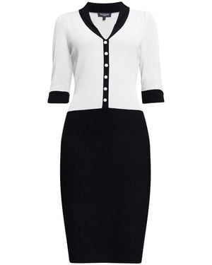 Rumour London Grace Knitted Bodycon Dress - Black