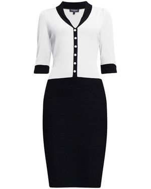 Rumour London Grace Knitted Bodycon Dress - Black