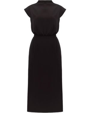 UNDRESS Tessa Elegant Kimono Sleeves Cocktail Dress - Black