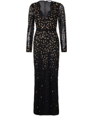 Raishma Thalia Gown - Black